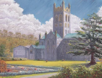 Tidlig vår, Buckfast Abbey, 2001
