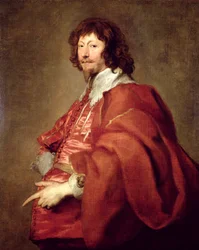 Portrett av Endymion Porter, diplomat og rojalist (olje på lerret)