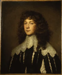 Oberst Lord Charles Cavendish (olje på lerret)