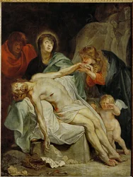 Beklagelse. 1618/20 (maleri på lerret)