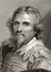 Portrett av Daniel Mytens (ca. 1590-1648) gravert av Edward Smith (gravering)