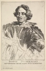 Portrett av Justus Suttermans, 1600-tallet.