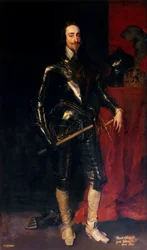Portrett av kong Charles I av England, Skottland og Irland 1600-1649, 1638.