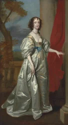 Portrett av Margaret Smith, fru Thomas Carey, senere lady Edward Herbert (1606–1678)
