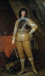 Portrett av Mountjoy Blount, jarl av Newport (ca. 1597-1666), ca. 1637-8