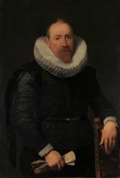 Portrett av en mann, ca. 1618.