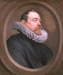 Portrett av en mann, bystelengde, c1620-1640.