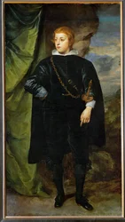 Prins Karl Ludwig av Pfalz, sønn av «vinterkongen» Friedrich V (olje på lerret)