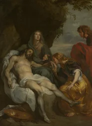 Klagesangen over den døde Kristus, ca. 1629 (olje på lerret)