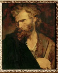 Apostelen Judas Thaddeus (maleri på tre)