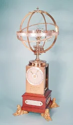Astronomisk klokke, 1773 (forgylt kobber)