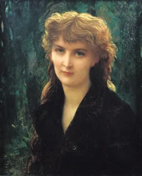 Baronesse Eleonore de Uckermann (1853-1936) 1884