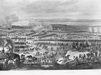 Motstående sider under slaget ved Austerlitz, 2. desember