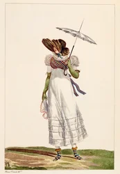 En sommerkjole for damer, 1779