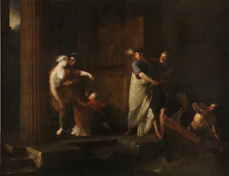 Avskjeden til Brutus og Portia, 1799