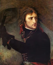 Bonaparte på broen ved Arcole (studie)