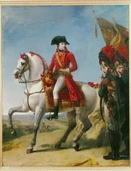 Napoleon Bonaparte, førstekonsul, etter slaget ved Marengo …