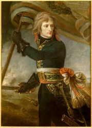 Napoleon Bonaparte ved broen ved Arcole, 17. november