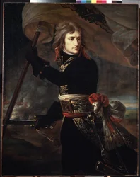 ""Portrett av Napoleon Bonaparte (1769 - 1821) ved Pont d