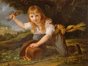Portrett av Paulin des Hours Farel, 1793