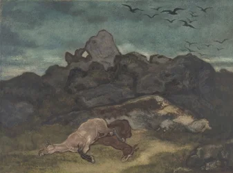 Døde hester, 1810-75.