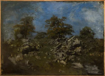 Landskap med stein