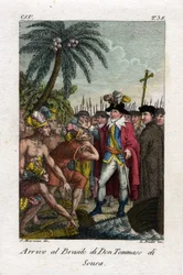 Brasils historie: Don Tome de Sousas ankomst til Brasil, han som grunnla byen Bahia (El Salvador) 