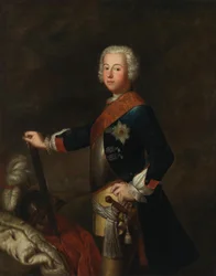 Portrett av Fredrik II av Preussen som kronprins