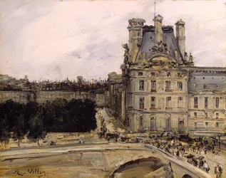 Et hjørne av Louvre