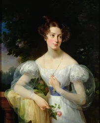 Portrett av Hortense Ballu, fremtidig Madame Alphonse Jacob-Desmalter, ca. 1832-37