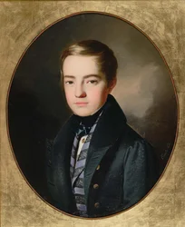 Erkehertug Stephen Francis Victor 1817-1867, i en alder av 15, 1832.