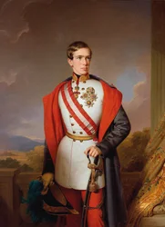 Portrett av keiser Franz Joseph I av Østerrike, 1849