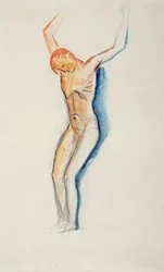 Anton Faistauer Korsfestelsesstudie r