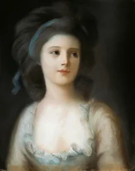 Portrett av grevinne Zofia Potocka-Witt 1760-1822.