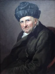 Provost Johann Joachim Spalding i en husfrakk