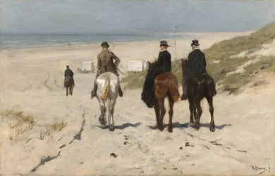 Morgentur langs stranden
