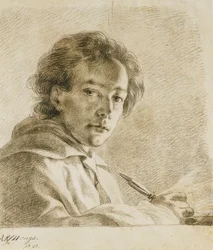 Portrett av kunstneren, 1750