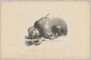 Pære, fersken, druer og skrelt sitron Flower and Fruit Studies (...) 3. episode (serietittel)