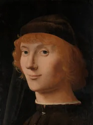 Portrett av en ung mann, ca. 1470.