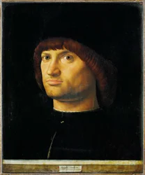 Portrett av en mann, Condottiere