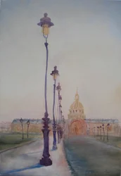 Lyktestolpe foran Dome Church, 2010