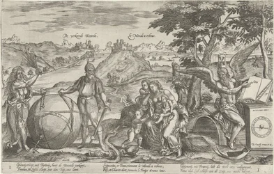The Wrong World, 1579 Feil Weerelt / Le Monde a rebous (tittel på objekt) Allegorier om den politiske situasjonen i Nederland i årene 1576-1579 (serietittel)