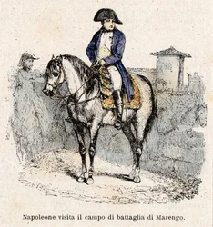 Napoleon Bonaparte i Italia, besøker slagmarken Marengo