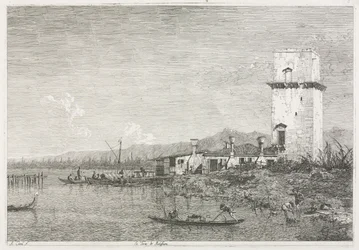 Utsikt: Tårnet i Malghera, 1735-1746.