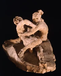Amor og psyke av Antonio Canova (1757-1822), leiremodell