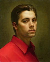 Selvportrett, 1959 (olje på tempera)