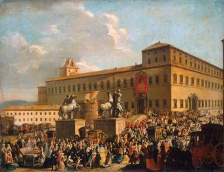 Festival Before the Quirinal Palace