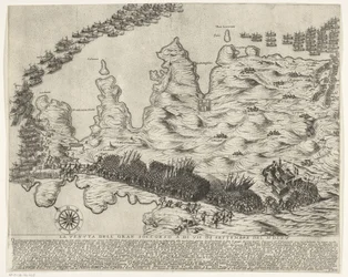 Ankomst av hjelpetroppene til Malta La veduta della gran soccorso a di VII di settembre del MDLXV (tittel på objekt) The Siege of Malta (serietittel)
