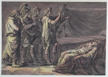 Nero finner kroppen til sin mor, Agrippina