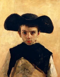 Prevetariello (liten prest), 66 x 53 cm
